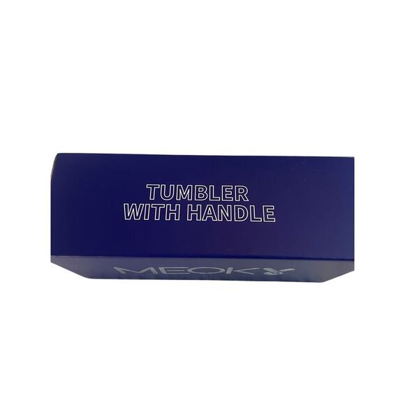 Meoky 40 oz Tumbler with straw Memorial Day Collection in the color Glory, NIB - Picture 8 of 13